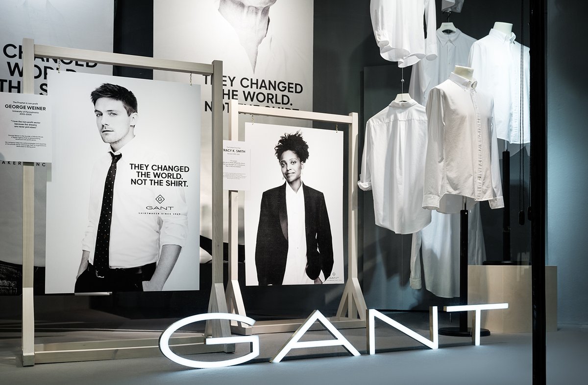Gant服裝品牌形象設(shè)計