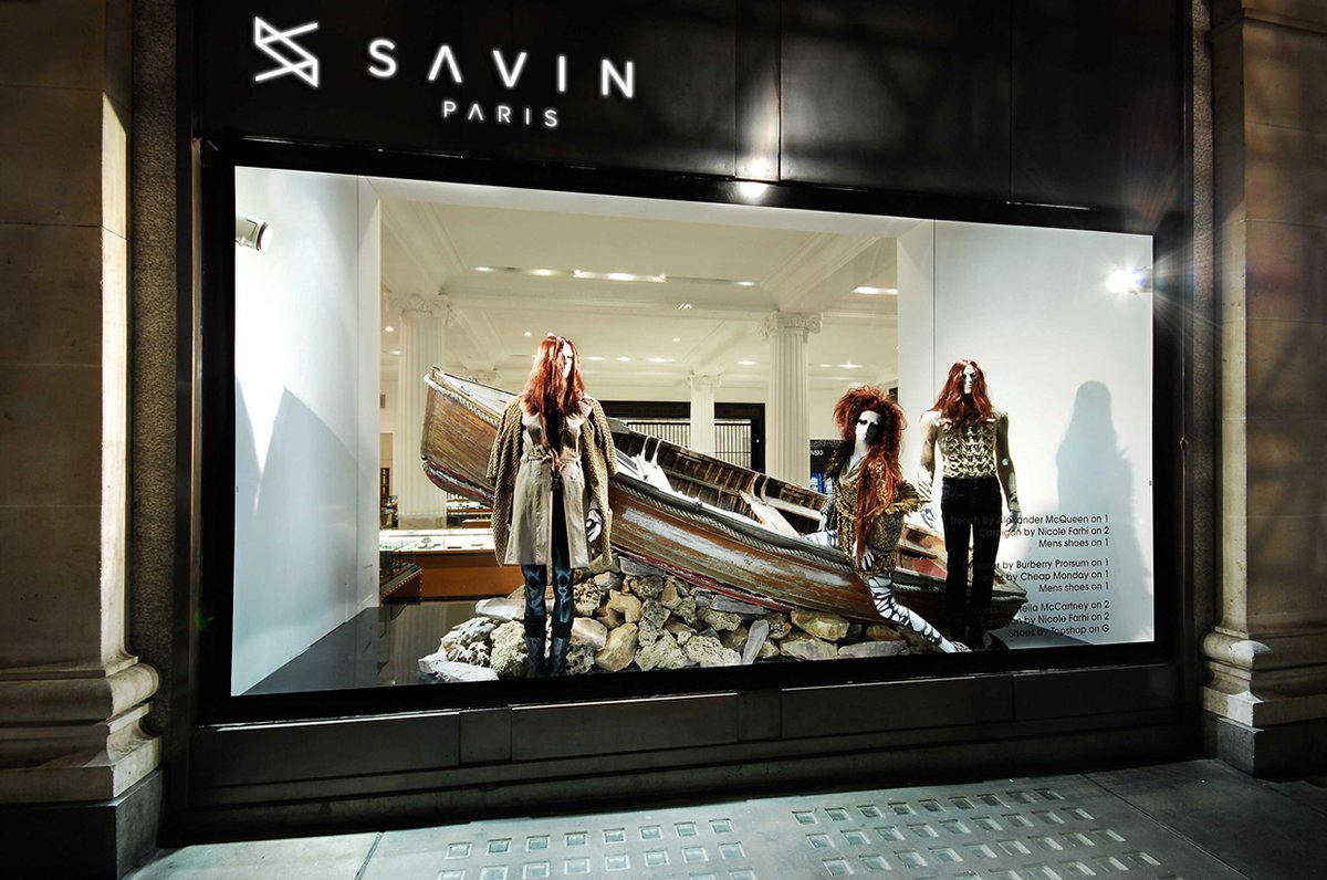 Savin Paris時(shí)尚服飾品牌形象設(shè)計(jì)