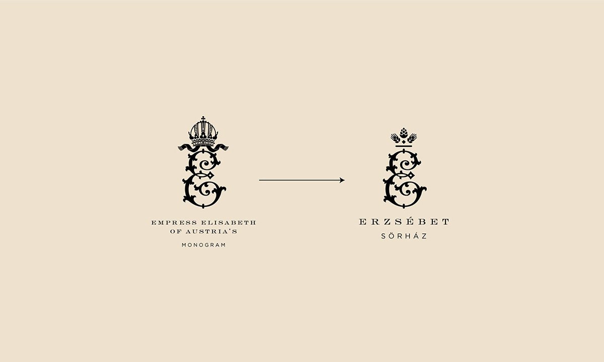 Erzsébet 酒吧品牌形象設(shè)計(jì) 標(biāo)志設(shè)計(jì)過程展示