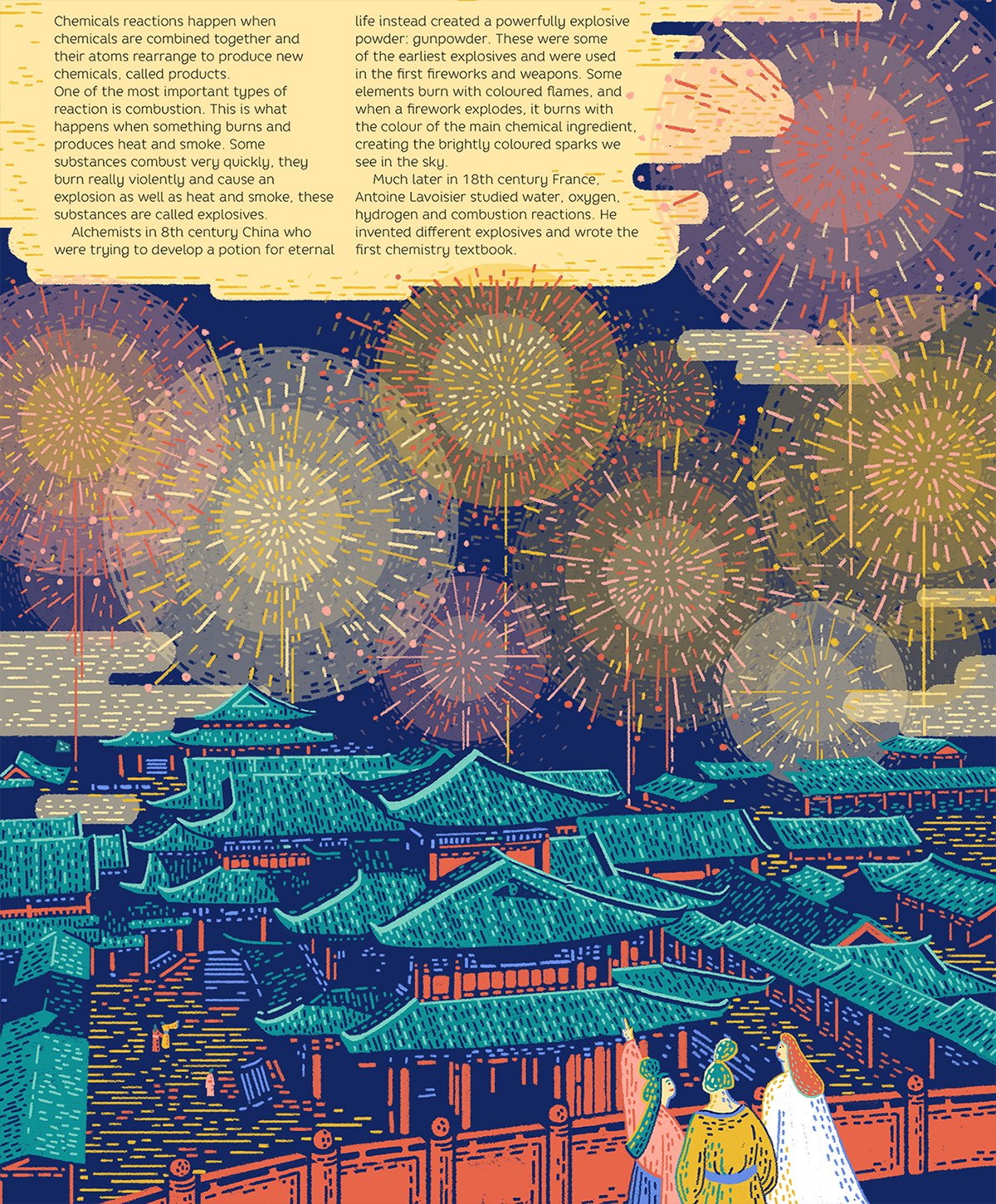 從古至今醫(yī)療品牌持續(xù)發(fā)展歷程  插畫設(shè)計展示