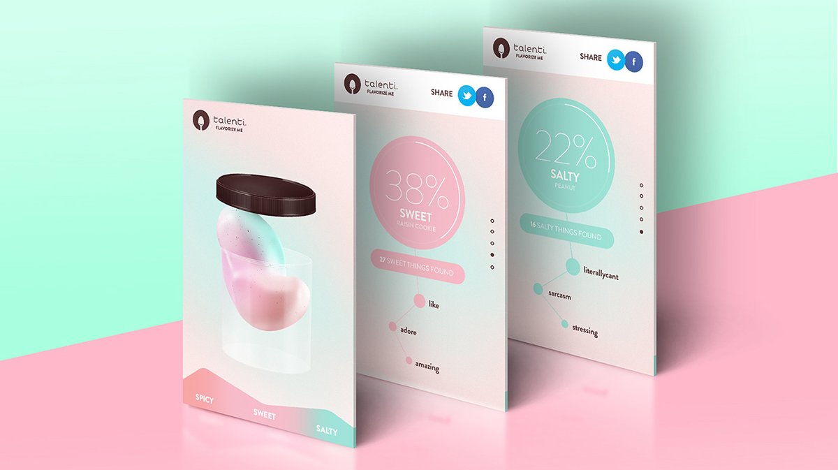 “flavoriser”冰淇淋品牌設(shè)計  手機APP設(shè)計展示