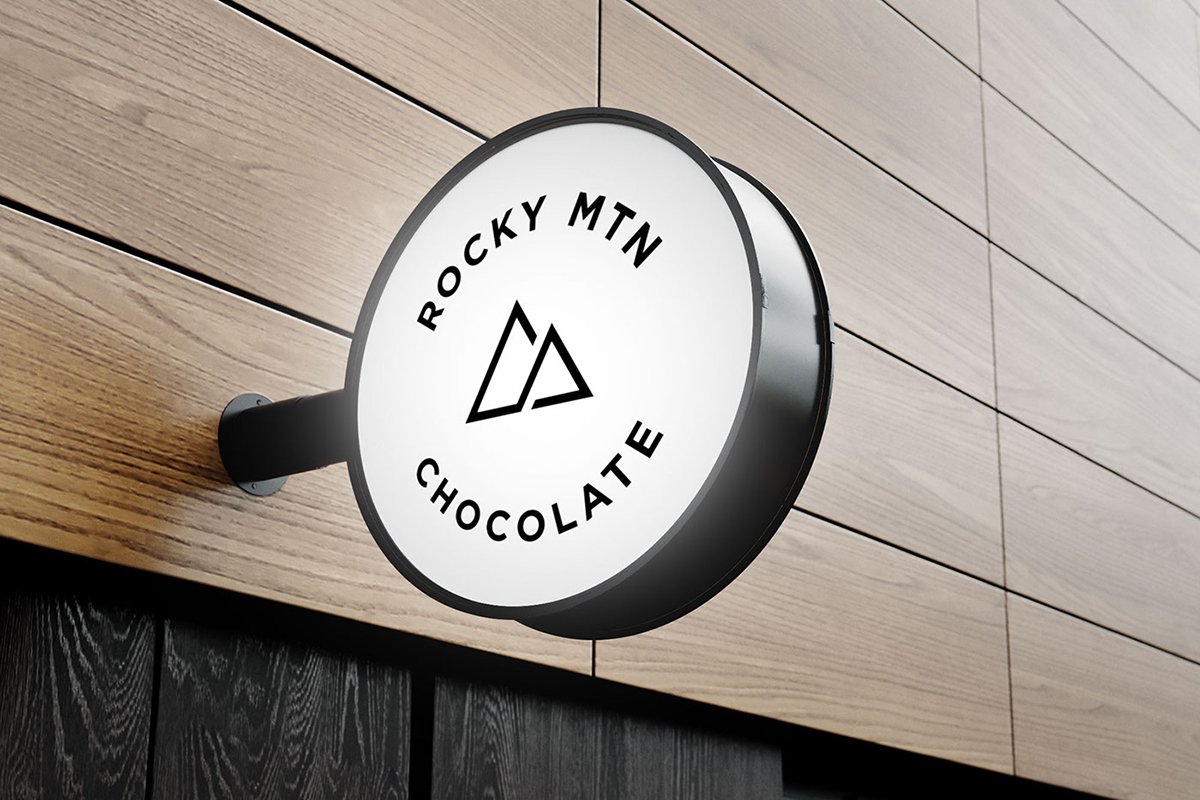ROCKY MTN巧克力品牌設(shè)計(jì)  標(biāo)志設(shè)計(jì)