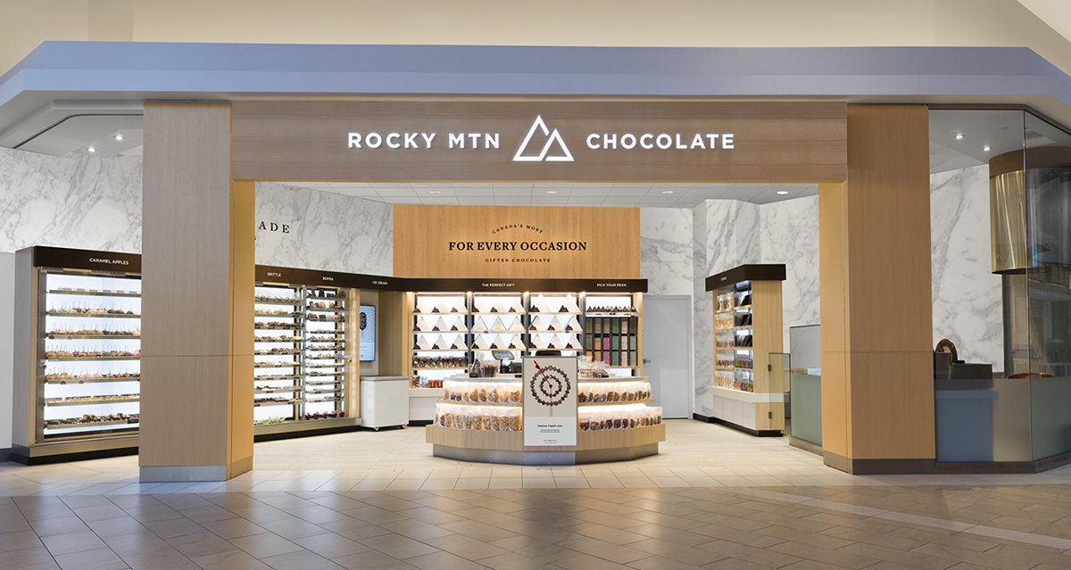 ROCKY MTN巧克力品牌設(shè)計(jì)  店鋪展示