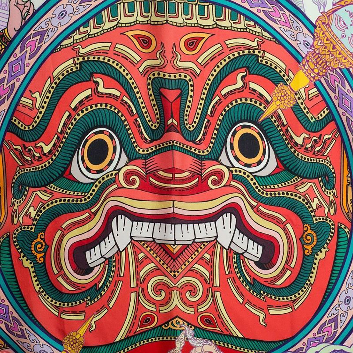 深圳品牌設(shè)計  深圳品牌策劃  Vandavanda圍巾品牌形象設(shè)計  插畫展示