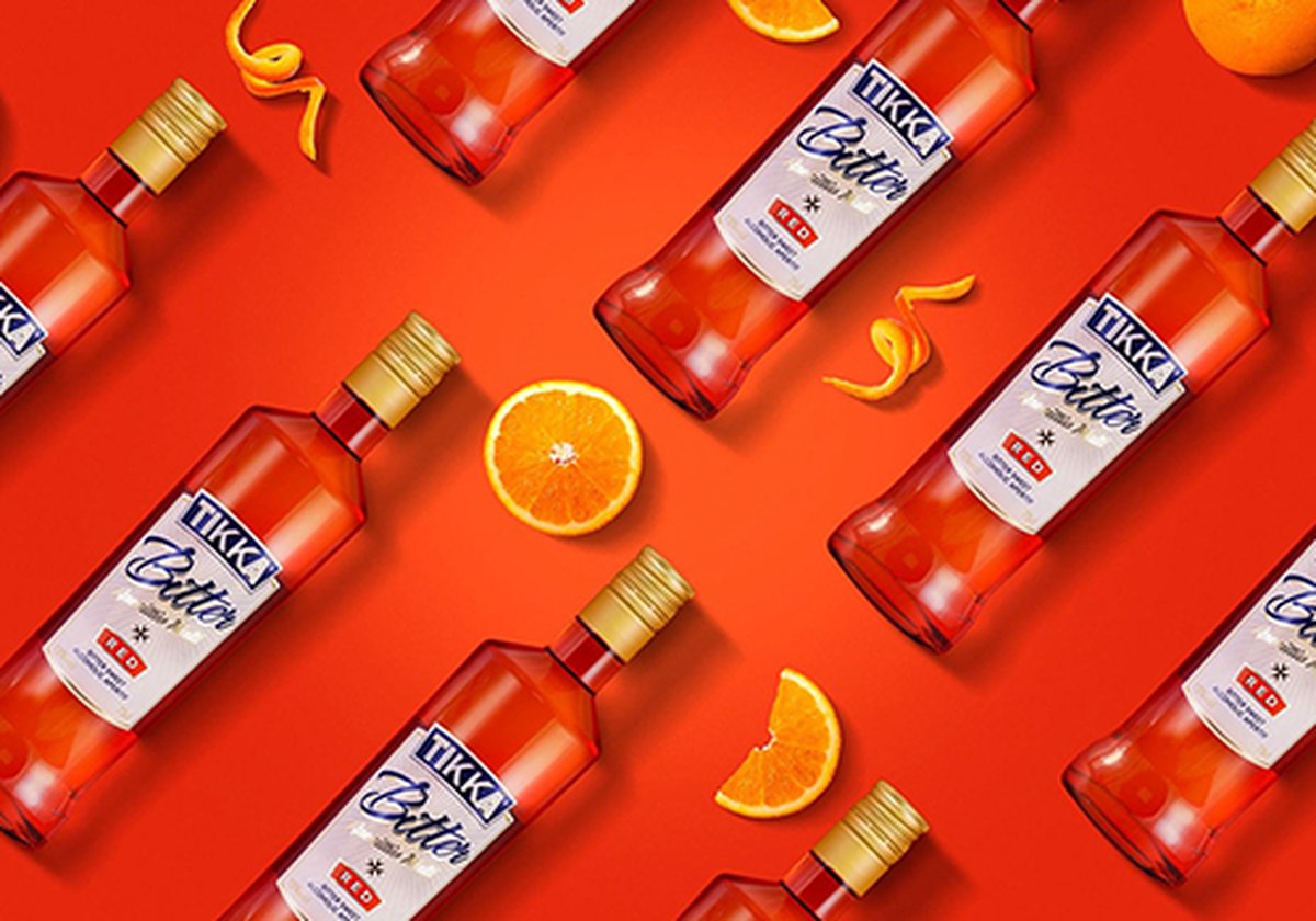 開胃酒品牌Tikka Bitter的包裝設(shè)計欣賞