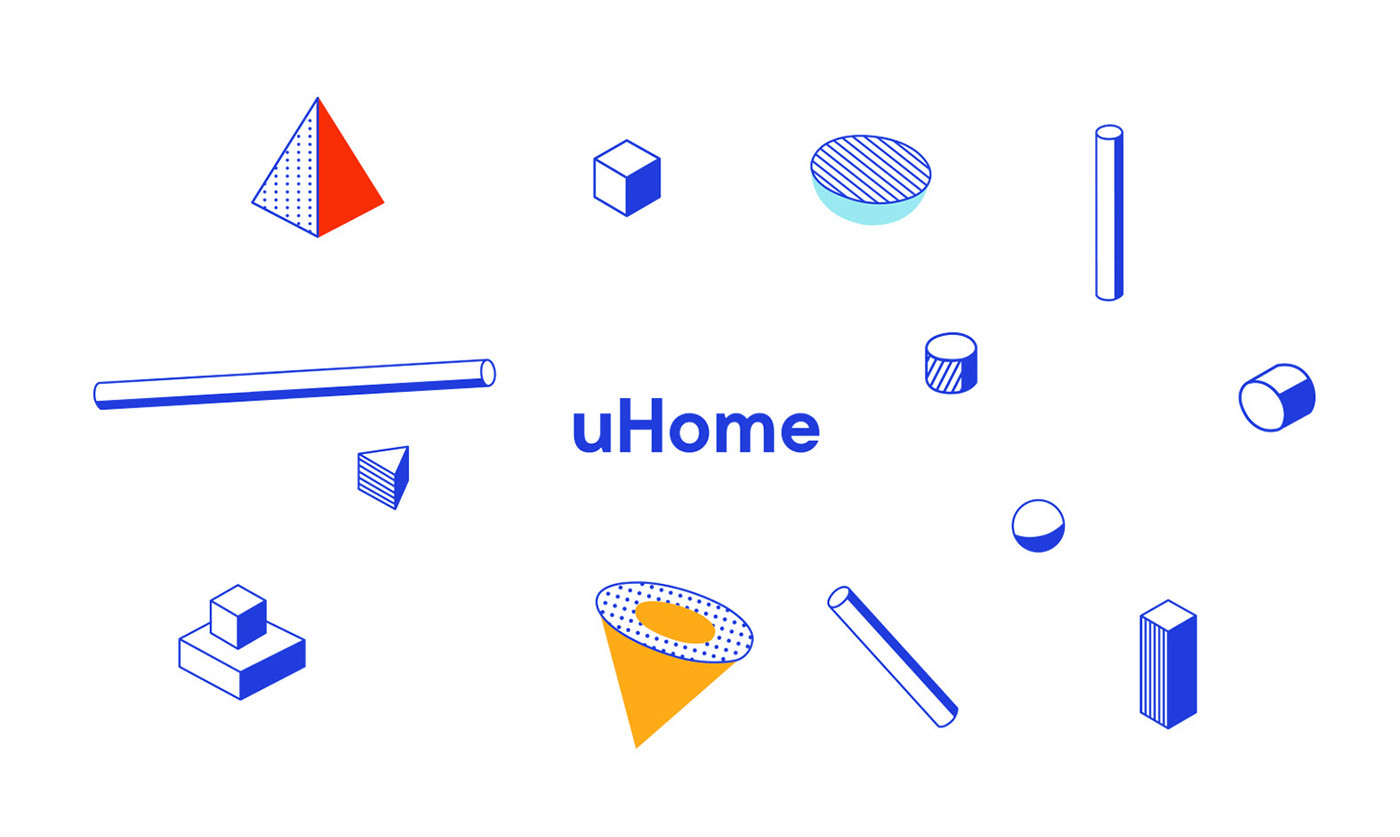 UHome創(chuàng)意平臺(tái)插畫賞析——形象策劃和品牌設(shè)計(jì)案例，家居形象策劃，深圳品牌設(shè)計(jì)，插畫設(shè)計(jì)，左右格局