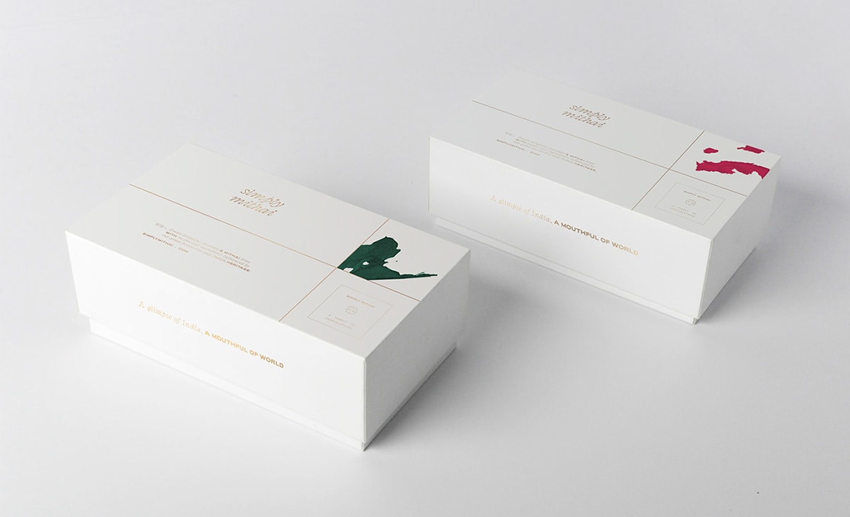 Simply Mithai清真面包店品牌設(shè)計——精美包裝品牌策劃，食品品牌設(shè)計，面包店設(shè)計，品牌包裝策劃，深圳品牌設(shè)計，左右格局