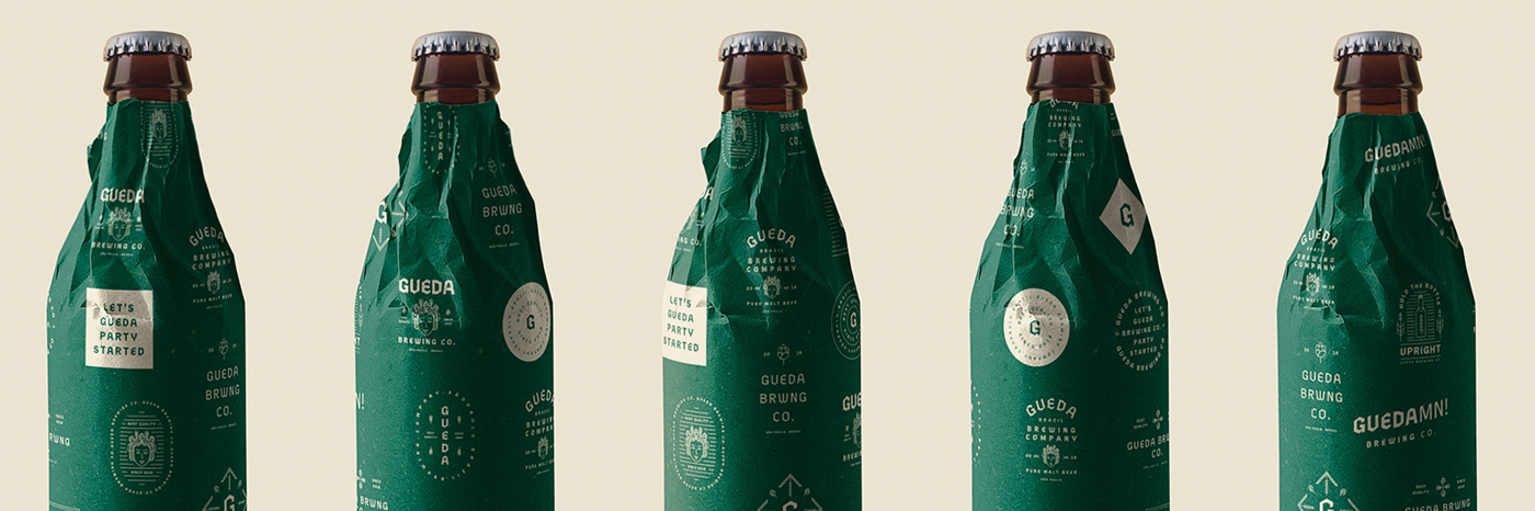 Gueda 精釀啤酒品牌設(shè)計(jì)和品牌包裝策劃，餐飲品牌設(shè)計(jì)，啤酒品牌設(shè)計(jì)，品牌包裝策劃，深圳品牌設(shè)計(jì)，左右格局