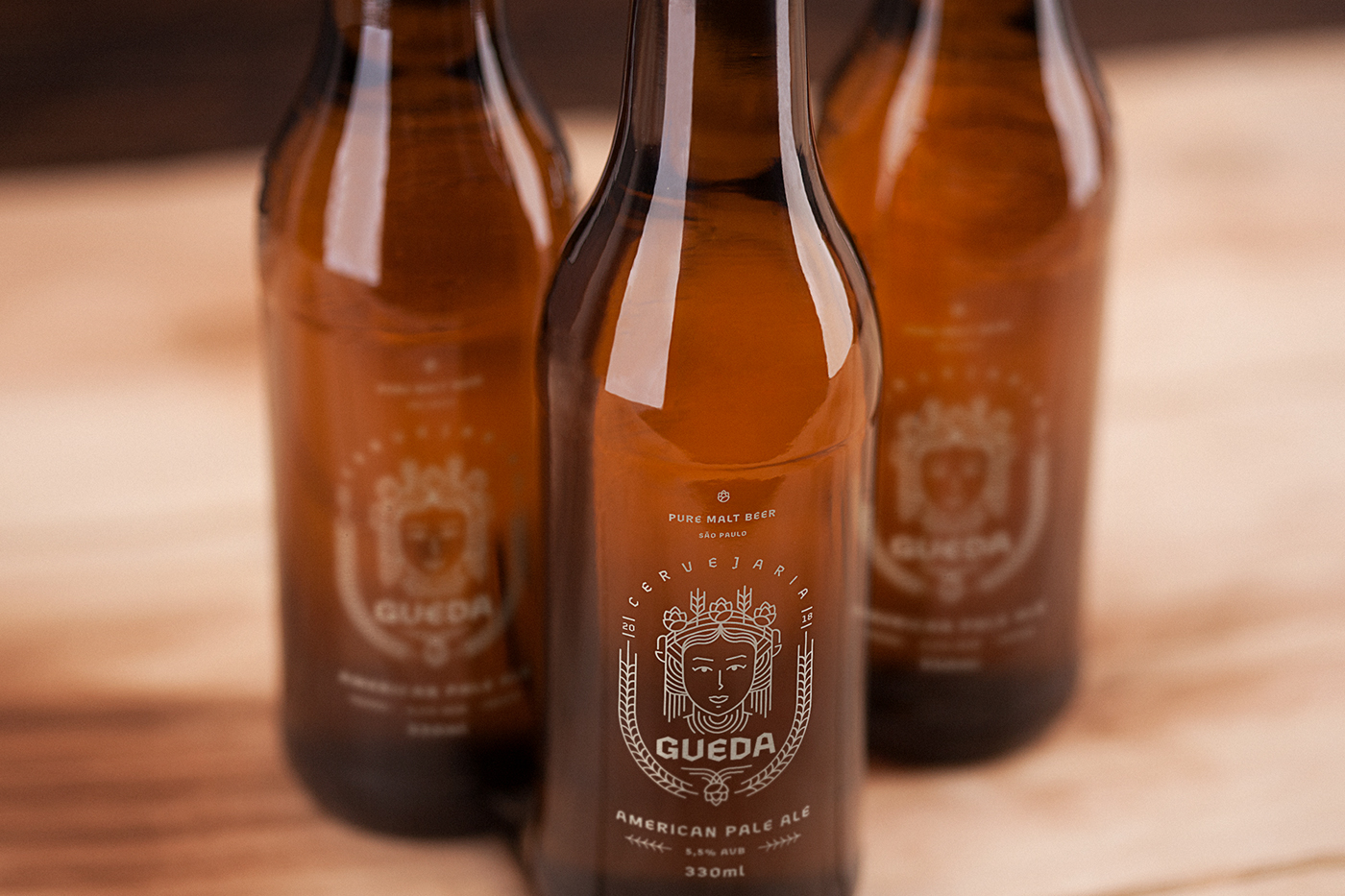 Gueda 精釀啤酒品牌設(shè)計(jì)和品牌包裝策劃，餐飲品牌設(shè)計(jì)，啤酒品牌設(shè)計(jì)，品牌包裝策劃，深圳品牌設(shè)計(jì)，左右格局