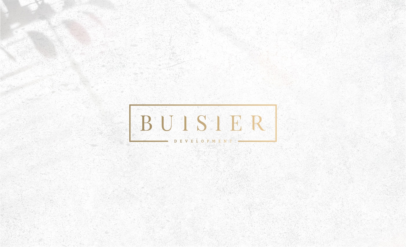Buisier 精品房地產(chǎn)開發(fā)公司品牌形象設(shè)計，建筑品牌設(shè)計，企業(yè)形象設(shè)計，深圳品牌設(shè)計，左右格局