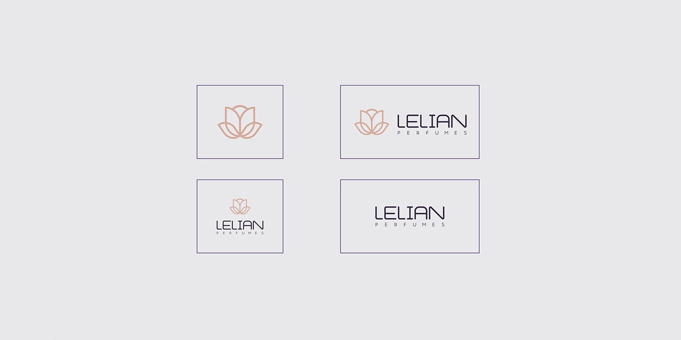 簡約精致 LELIAN 香水奢侈品品牌設(shè)計案例，香水品牌設(shè)計，化妝品品牌設(shè)計，深圳品牌設(shè)計，左右格局
